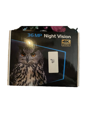 36 MP Night Vision Goggles 4k UHD w/32 GB TF Card Black